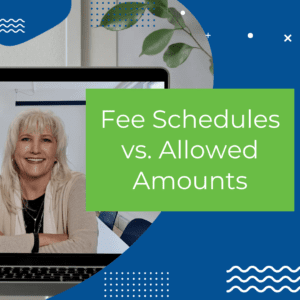 Fee Schedules vs. Allowed Amount